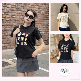 Áo thun baby tee nhinaa store in hình icon cún cute a51004
