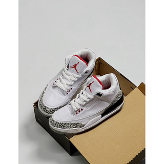 Giày sneaker Jo.rdan 3 trắng đốm