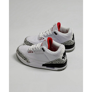 Giày sneaker Jo.rdan 3 trắng đốm
