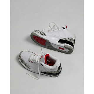 Giày sneaker Jo.rdan 3 trắng đốm
