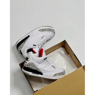 Giày sneaker Jo.rdan 3 trắng đốm