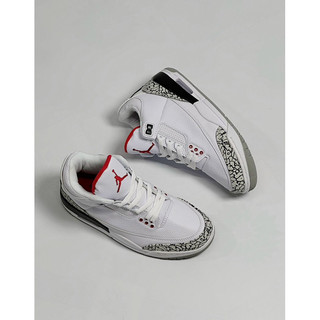 Giày sneaker Jo.rdan 3 trắng đốm