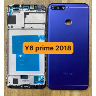 Bộ vỏ + xương huawei y6 prime 2018