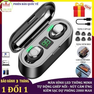 [HÀNG CHÍNH HÃNG] Tai Nghe Bluetooth Amoi F9 Pro Chống Ồn, Chống Nước - Kèm Sạc Dự Phòng Có Màn LED Báo Pin