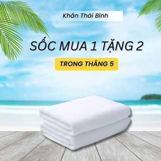 Khăn Tắm Khách Sạn Nhà Nghỉ xuất Nhật 60x120cm 100% Cotton Mềm Mại Siêu Thấm Hút Không Xù Bông