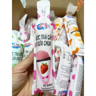 com bo 5 gói Nước trái cây vị sữa chua nhiều vị