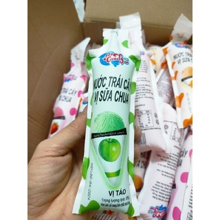 com bo 5 gói Nước trái cây vị sữa chua nhiều vị