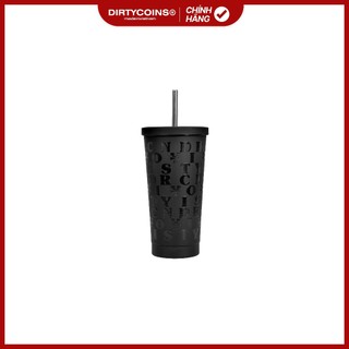Bình Giữ Nhiệt DirtyCoins Signature Y Black Steel Cup