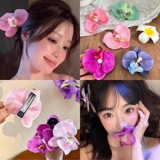 Kẹp tóc lan hồ điệp hot trend phong cách Hàn dễ thương