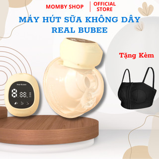Máy hút sữa không dây Real Bubee,9 chế độ hút, massage kích sữa,điều chỉnh tăng giảm áp lực - Momby Shop