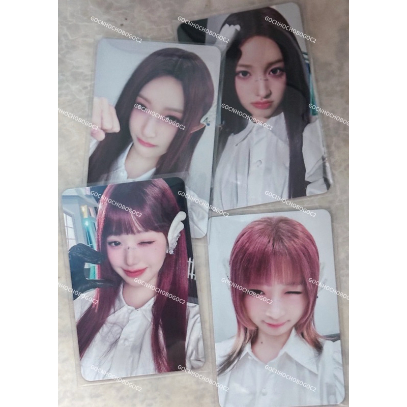 Photocard thẻ ảnh ILLIT, IVE SWITCH chính hãng
