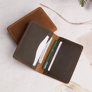  Ví Nam Nữ Mini WEMODA đựng card da Sáp chế tác thủ công bảo hành 24 tháng 