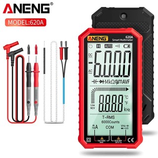 Đồng hồ đo điện vạn năng kĩ thuật số màn hình lớn aneng 620a tự động thông minh