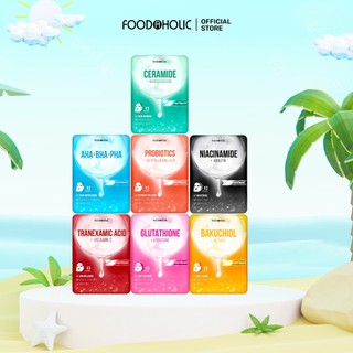 Combo 7 Mặt Nạ Foodaholic Dưỡng Da Chuyên Sâu 23ml/miếng