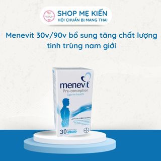 Thực phẩm bảo vệ sức khoẻ bổ tinh trùng Menevit 30v/90v - Shop mẹ Kiến