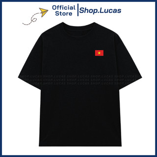 Áo Thun LÁ CỜ ĐỎ SAO VÀNG VIỆT NAM Mặc Đi Du Lịch Unisex Nam Nữ Shop.Lucas