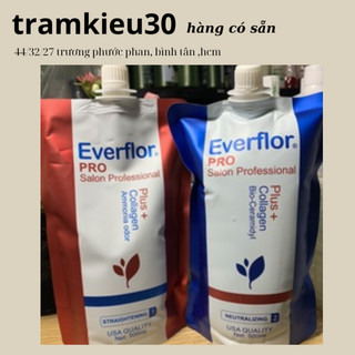 Kem duỗi túi everflor pro 500ml số 1 + số 2