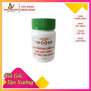 Kem bôi móng, kem dưỡng mềm da , chà gót chân, hỗ trợ làm móng yesterday 50g