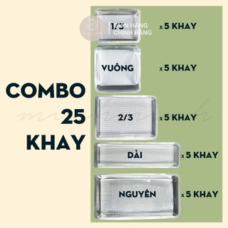 Combo dùng thử khay đựng xốp cắm hoa đầy đủ kích thước- cắm hoa tươi gia tiên, trang trí nhà cửa