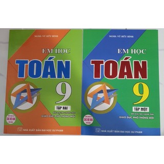 Sách - Combo Em học toán 9/1 + 9/2 biên soạn theo chương trình giáo dục phổ thông mới + HA