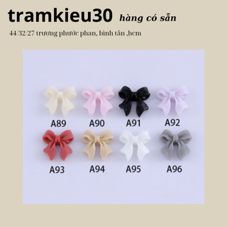 Charm nơ đính móng siêu xinh dành cho Nail combo 10 cái
