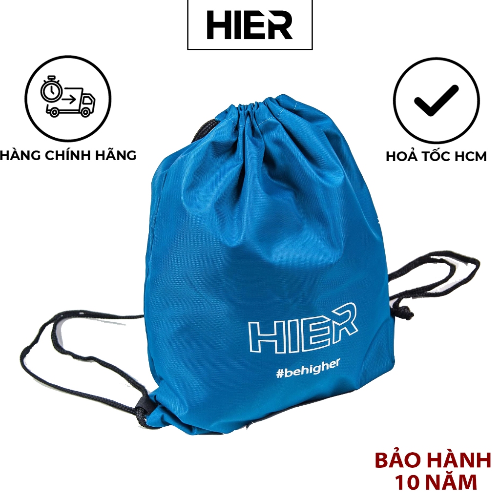 Balo dây rút thể thao Hier Drawstring Bag túi rút đựng giày chống nước