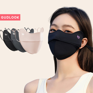 Khẩu Trang Vải Đổi Màu Khi Gặp Tia UV Nửa Mặt Chống Nắng GUDLOOK Thun Lạnh