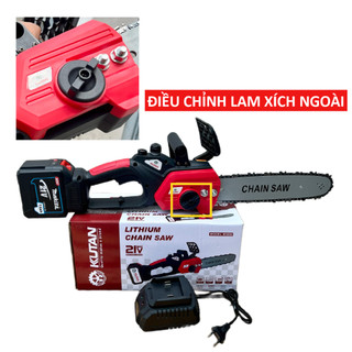 Máy cưa xích Pin KUTAN không chổi than lam xích 12inch