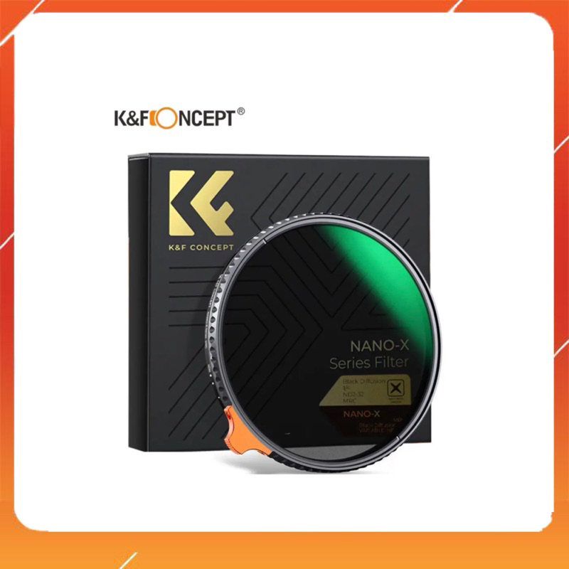 Kính lọc Black Diffusion K&F 1/4 ND2-400 MRC NANO-X 82mm
