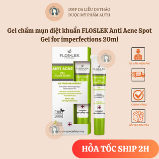Gel chấm mụn diệt khuẩn FLOSLEK Anti Acne Spot Gel for imperfections 20ml