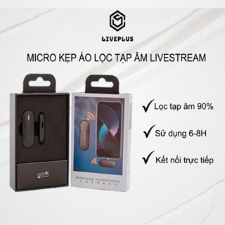 Micro thu âm không dây cài áo, Mic khử Tiếng Ồn Cao Cấp - Khoảng Cách 20m K81
