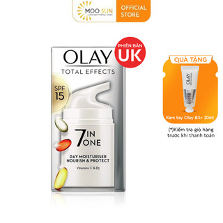 Kem Dưỡng Ban Ngày Olay Total Effects 7 In 1 dưỡng da, tái tạo và làm đẹp da một cách tối ưu, chống lão hóa