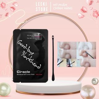Lẻ Mặt nạ miếng dán đẩy mụn lột mụn đầu đen Good bye Blackhead Ciracle