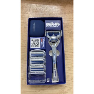 Dao cạo râu Gillette Skinguard (đầu cạo 2+1 tối ưu cho da nhạy cảm)