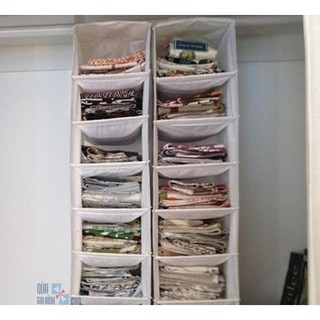 GIÁ TREO 6 NGĂN IKEA SKUBB STORAGE