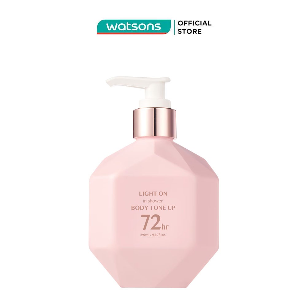 Sữa Dưỡng Thể BOM Nâng Tông Light On In Shower Body Tone Up 290ml