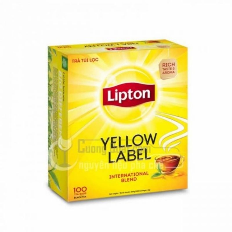 Trà Lipton Túi lọc hộp 100 gói
