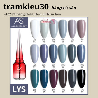 Sơn Gel As mã LYS | Chai đỏ 15ML
