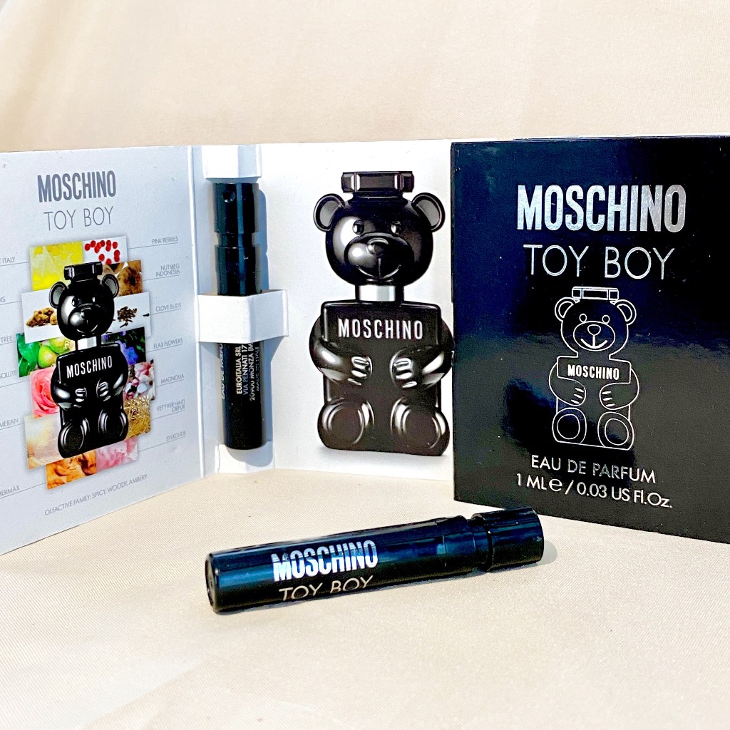 Vial Nước Hoa Nam MOSCHINO Toy Boy EDP 1ml - chính hãng