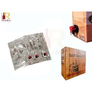 Rượu vang bịch Chile La Roca đỏ 5 Lít