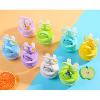 Bộ cắt móng cho bé 4 món kèm hộp đựng tiện lợi