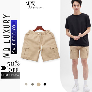 Quần Short Nam - SH3 Quần Short Hộp 4 Màu Trẻ Trung Chất Liệu Kaki , Kiểu Dáng Basic MQ LUXURY