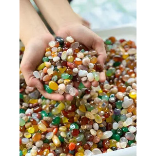 Đá mã não tự nhiên Tây Tạng-túi 1kg- ảnh thật