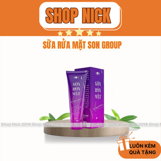 Sửa rửa mặt son group, làm sạch da, ngừa mụn, trắng sáng da