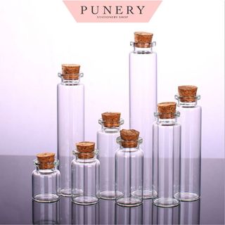Punery - pu058 - chai lọ thuỷ tinh nút bần