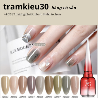 Sơn gel as /abn chai đỏ mẫu mới 15ml
