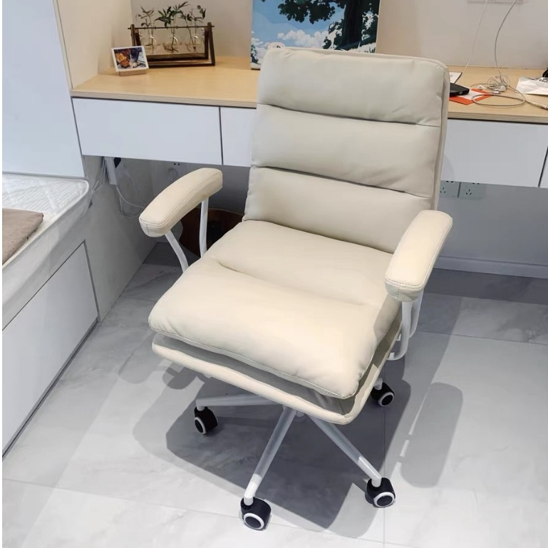 Ghế Xoay Văn Phòng Đệm Lưng Dày Dặn Làm Từ Chất Liệu Da Cao Cấp Chống Nổ, Ghế Xoay Tựa Lưng Ghế Decor Chính Hãng | BigBuy360 - bigbuy360.vn