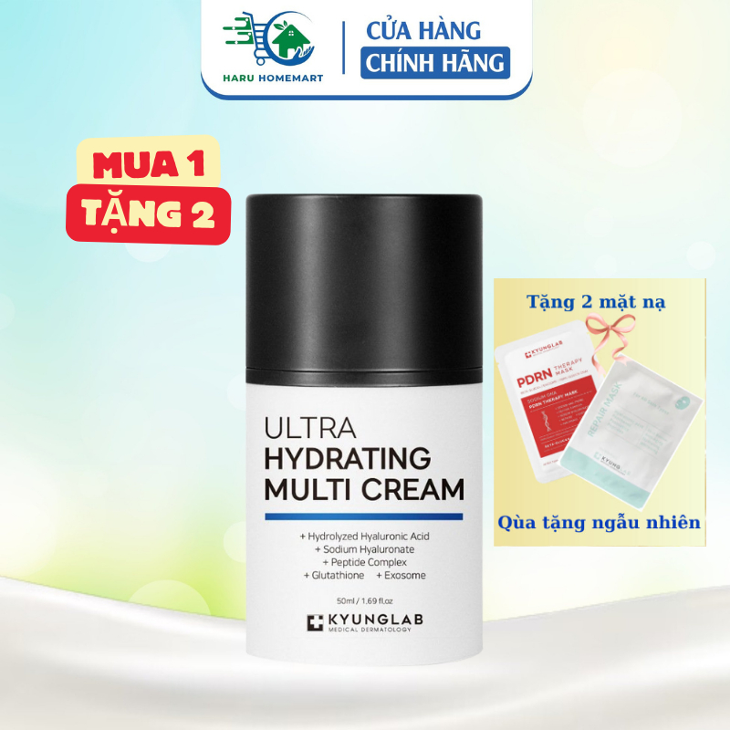 Kem dưỡng ẩm, kem dưỡng ẩm KyungLab Ultra cấp ẩm phục hồi da căng bóng da tăng sinh Collagen 50ml