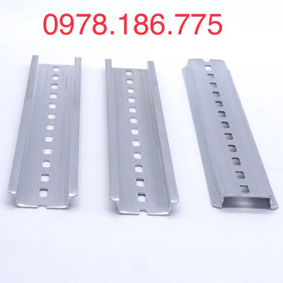 Thanh cài nhôm cài át 1m thanh din thanh ray cài át cài khởi loại tốt dày 1mm.