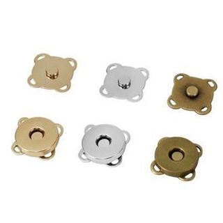 Nút hít khâu (2 cái) - Phụ kiện handmade khoá cài cho túi xách đường kính 1,8cm